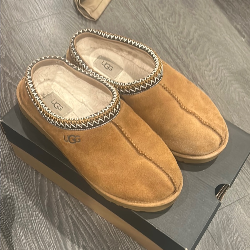 Authentic UGG Tan Slippers